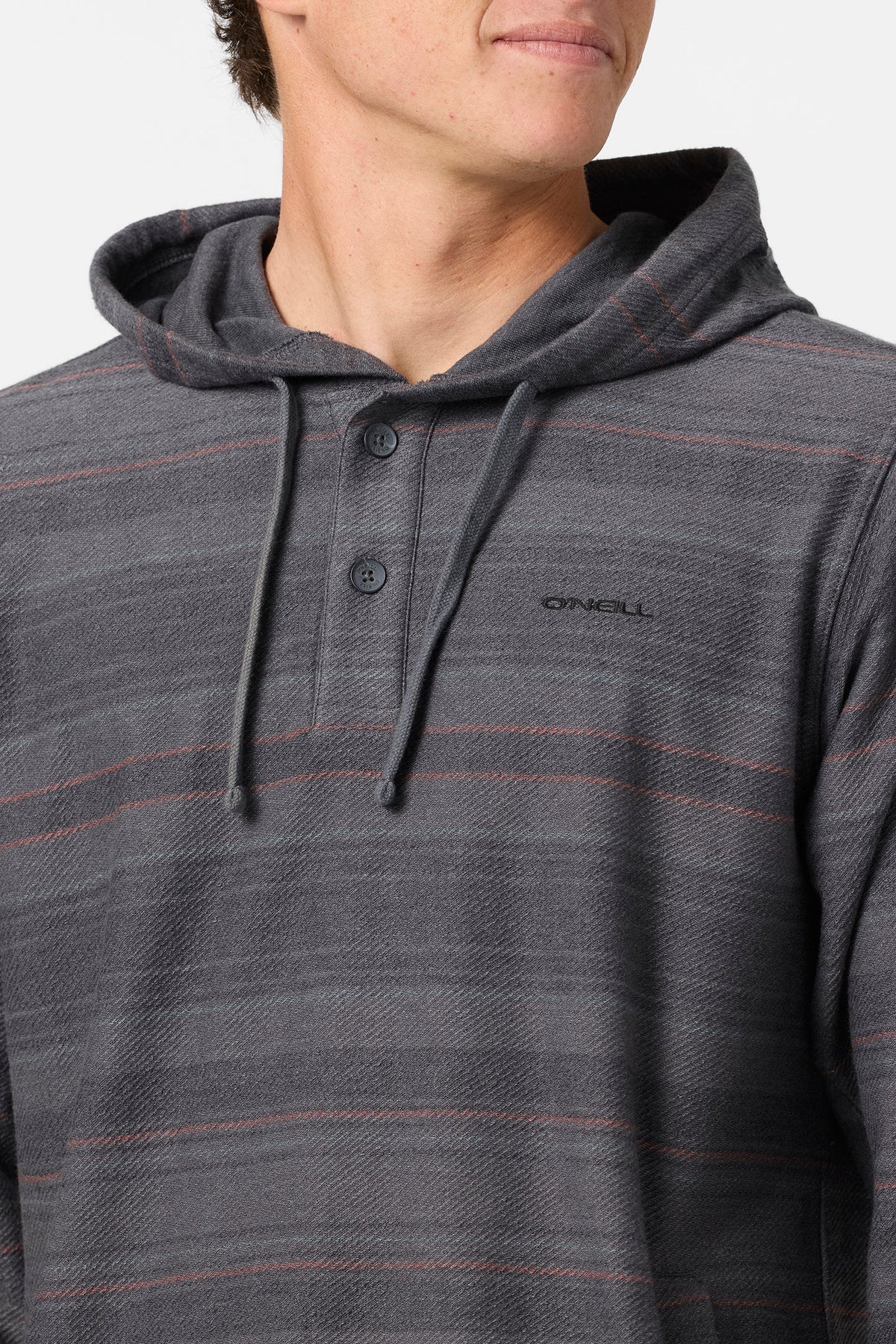 Bavaro Stripe Poncho Pullover Fleece