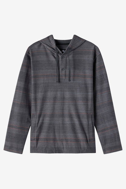Bavaro Stripe Poncho Pullover Fleece