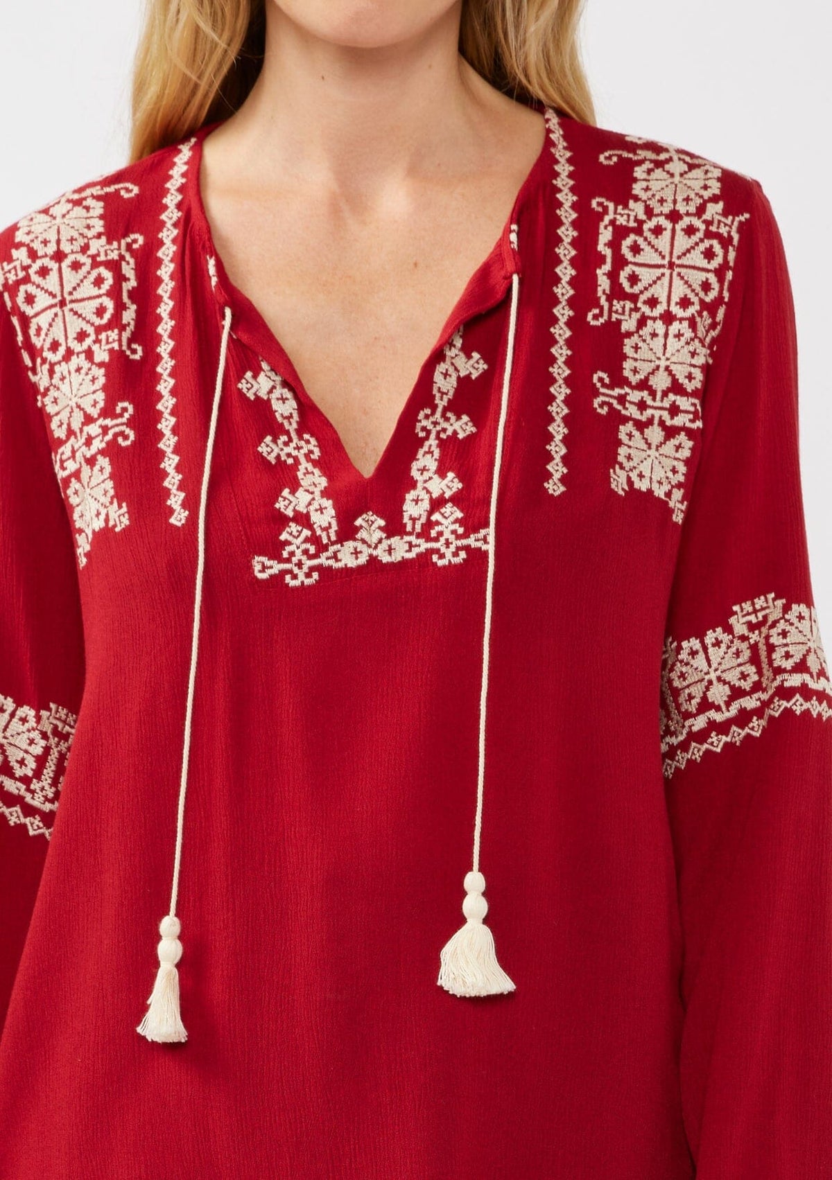 Stella Embroidered Blouse