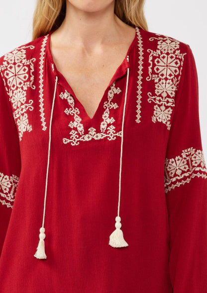 Stella Embroidered Blouse
