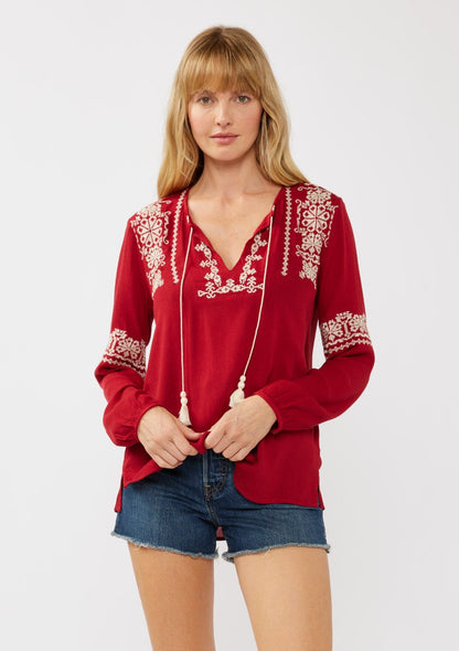Stella Embroidered Blouse