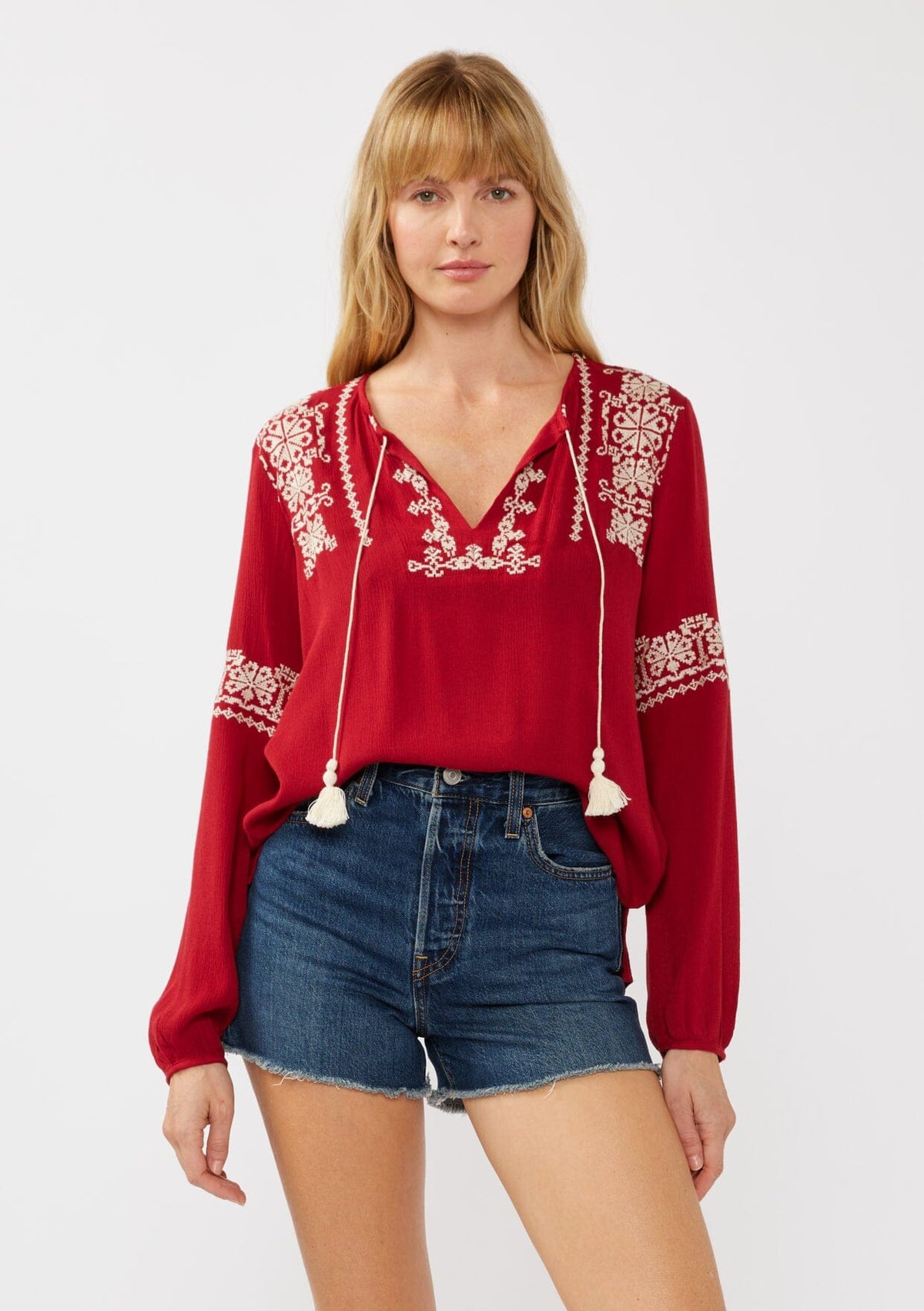 Stella Embroidered Blouse