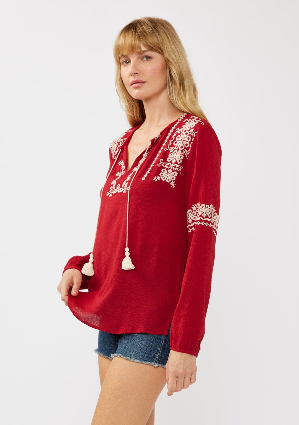 Stella Embroidered Blouse