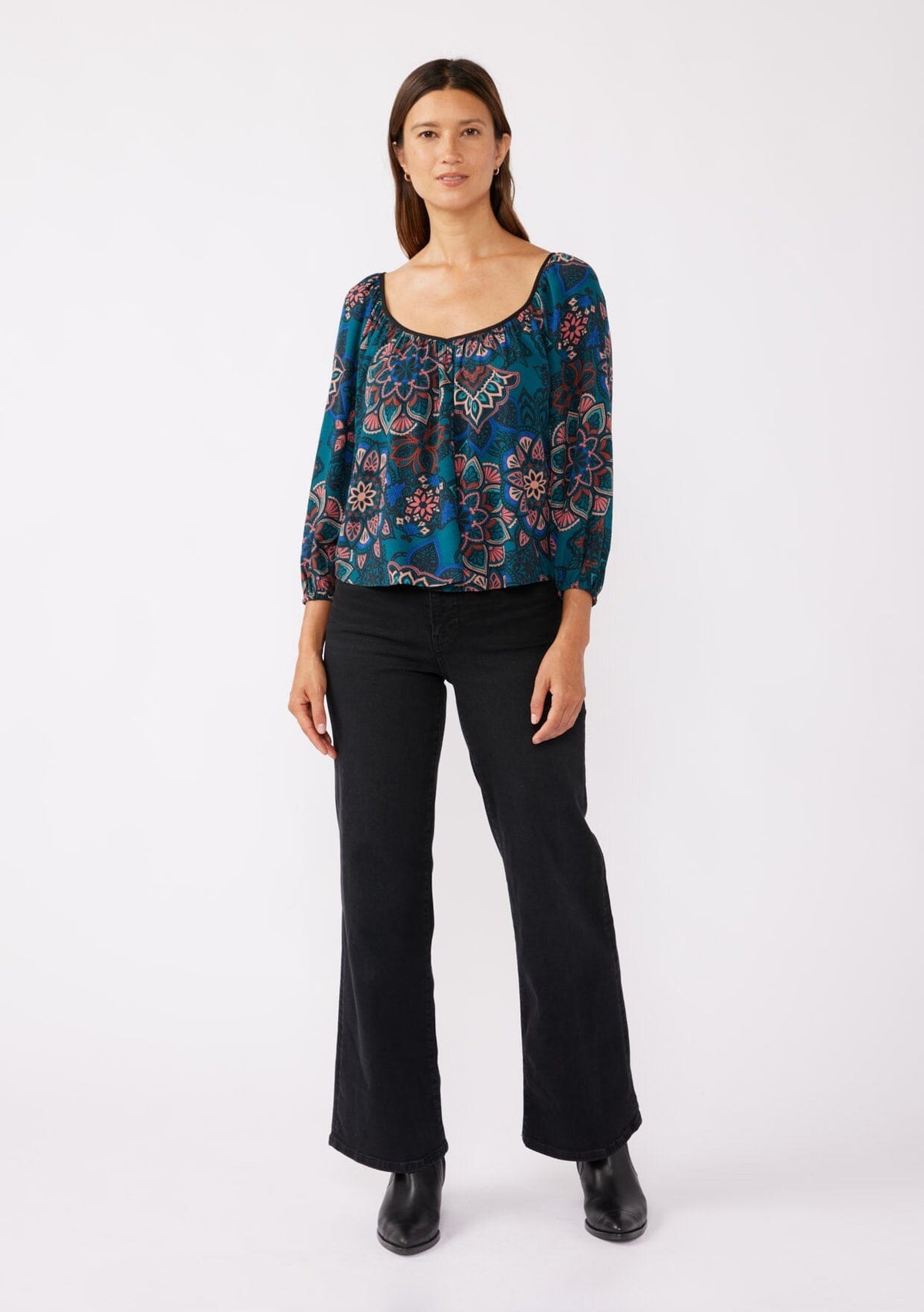 Floral Prism Blouse