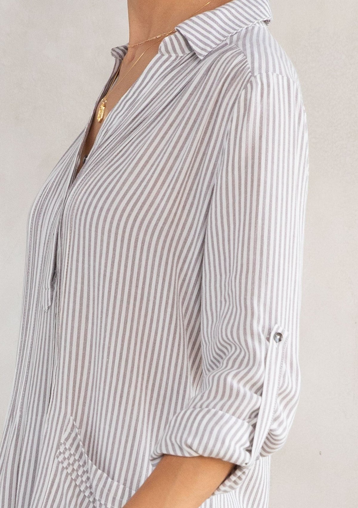 Julien Pleated Pocket Shirt