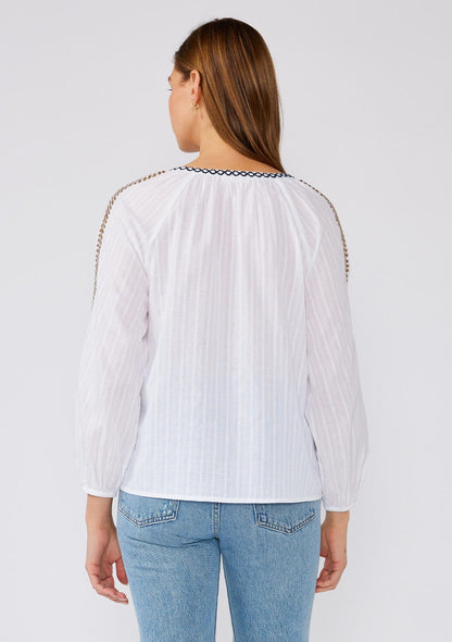 Eyes On Me Sequined Blouse