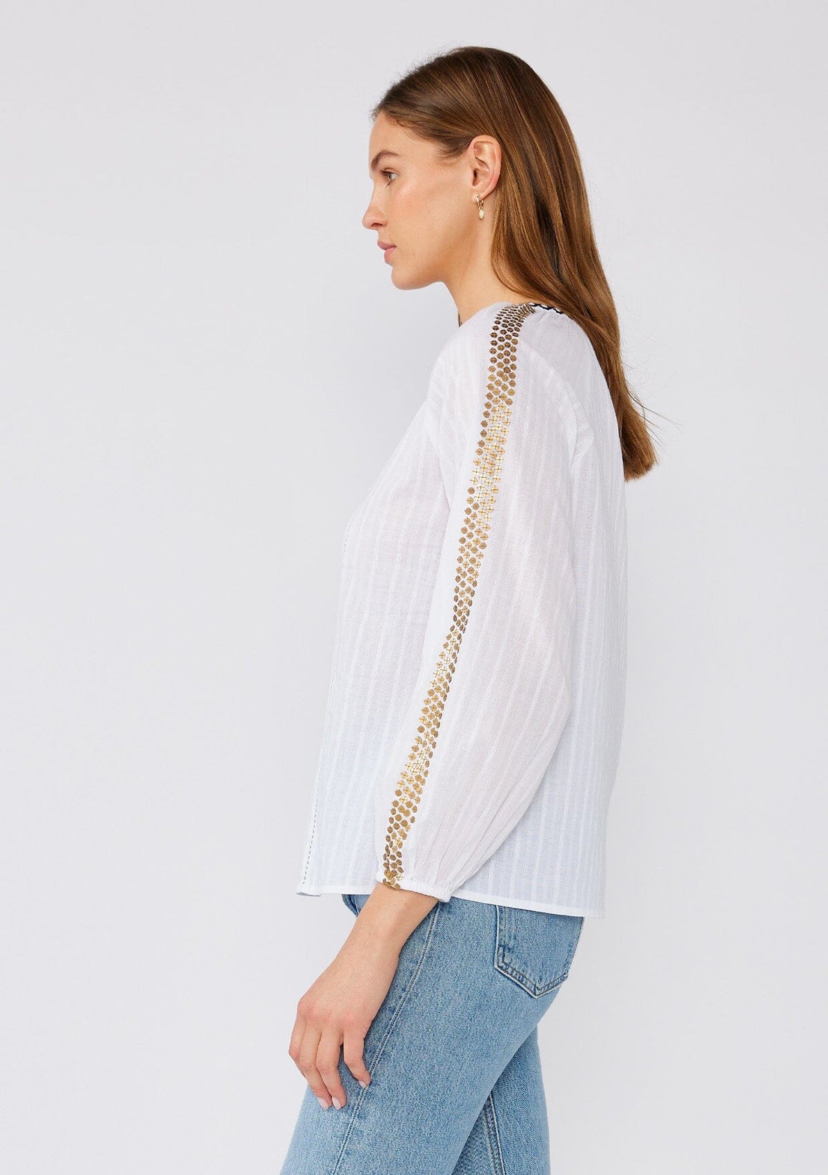 Eyes On Me Sequined Blouse