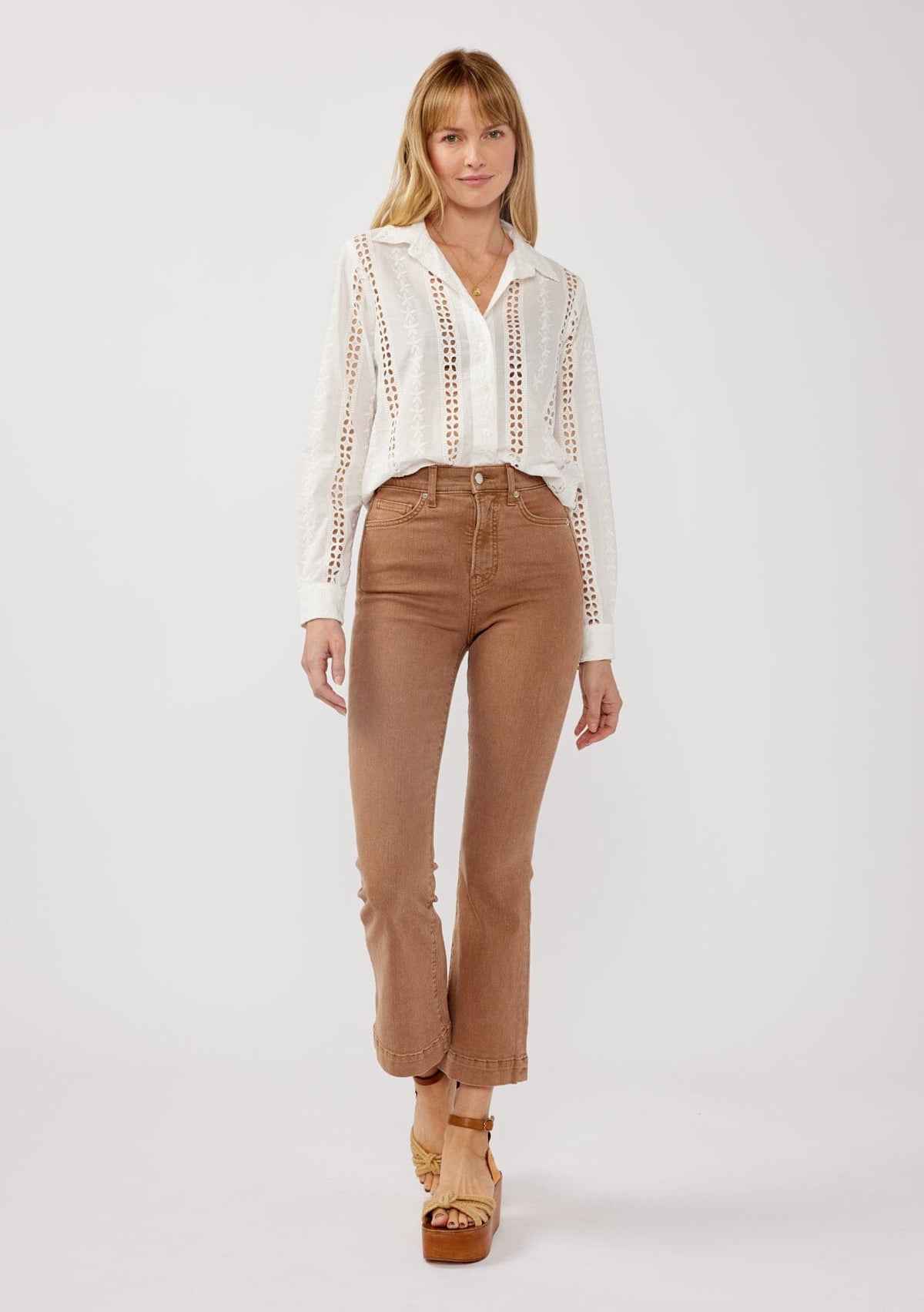 Beachfront Eyelet Shirt
