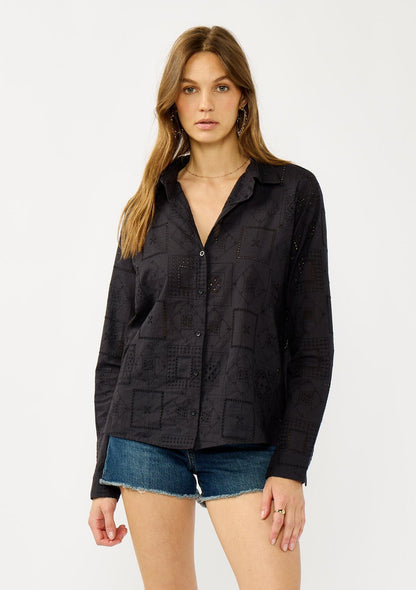 Anya Eyelet Shirt