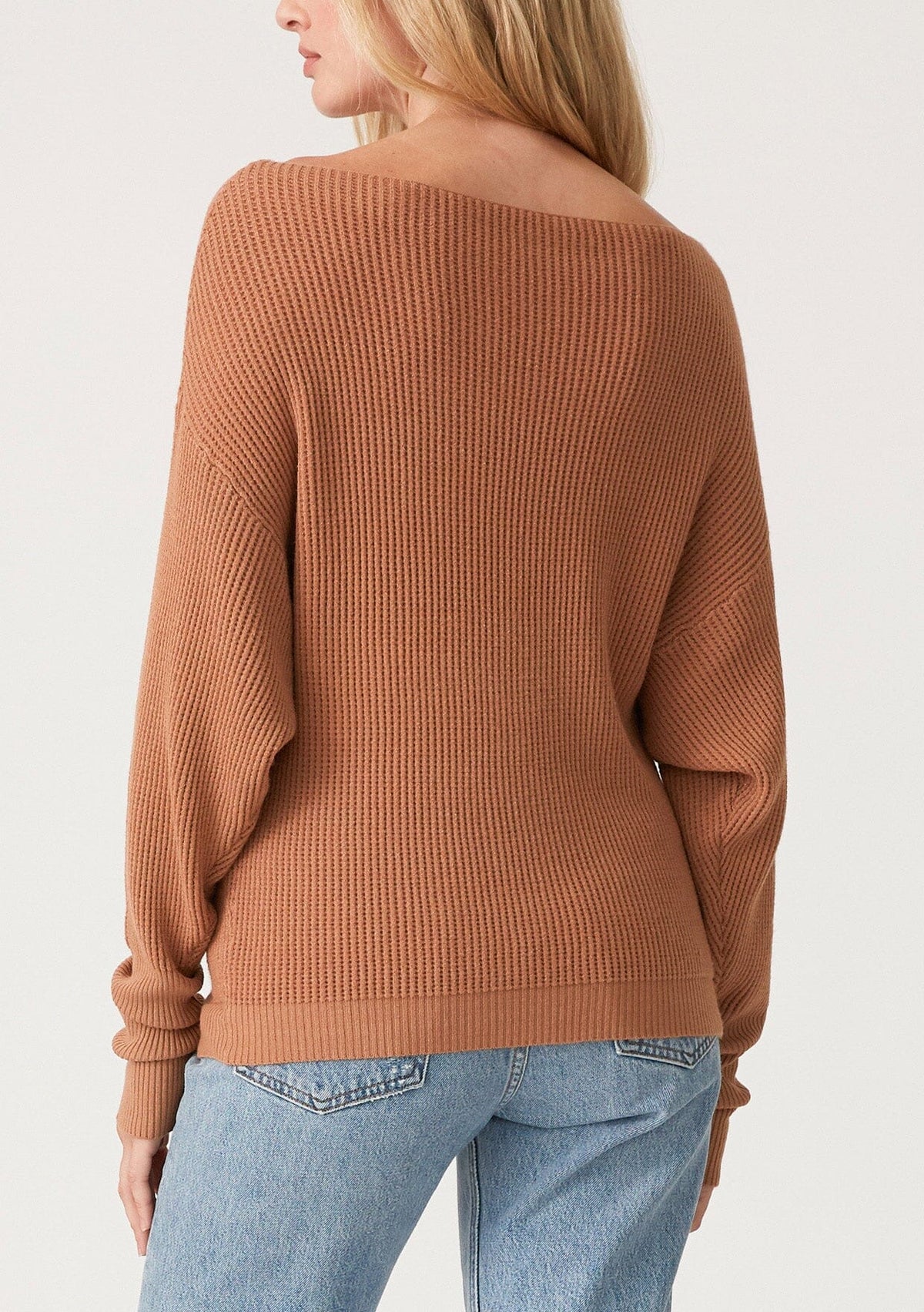 Snuggle Up Off Shoulder Sweater