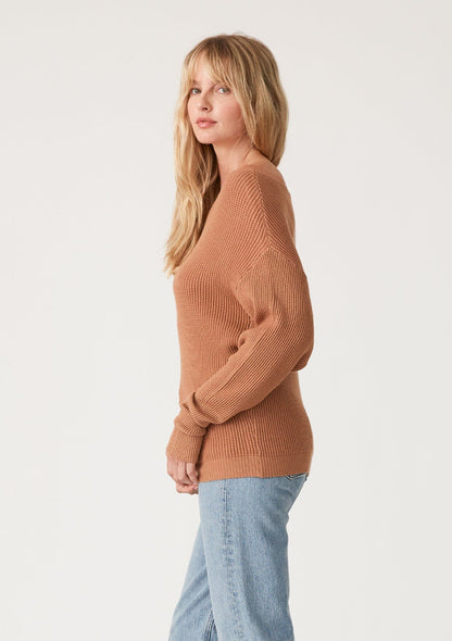 Snuggle Up Off Shoulder Sweater