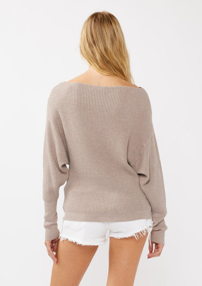 Snuggle Up Off Shoulder Sweater