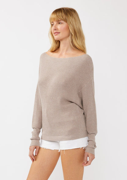 Snuggle Up Off Shoulder Sweater