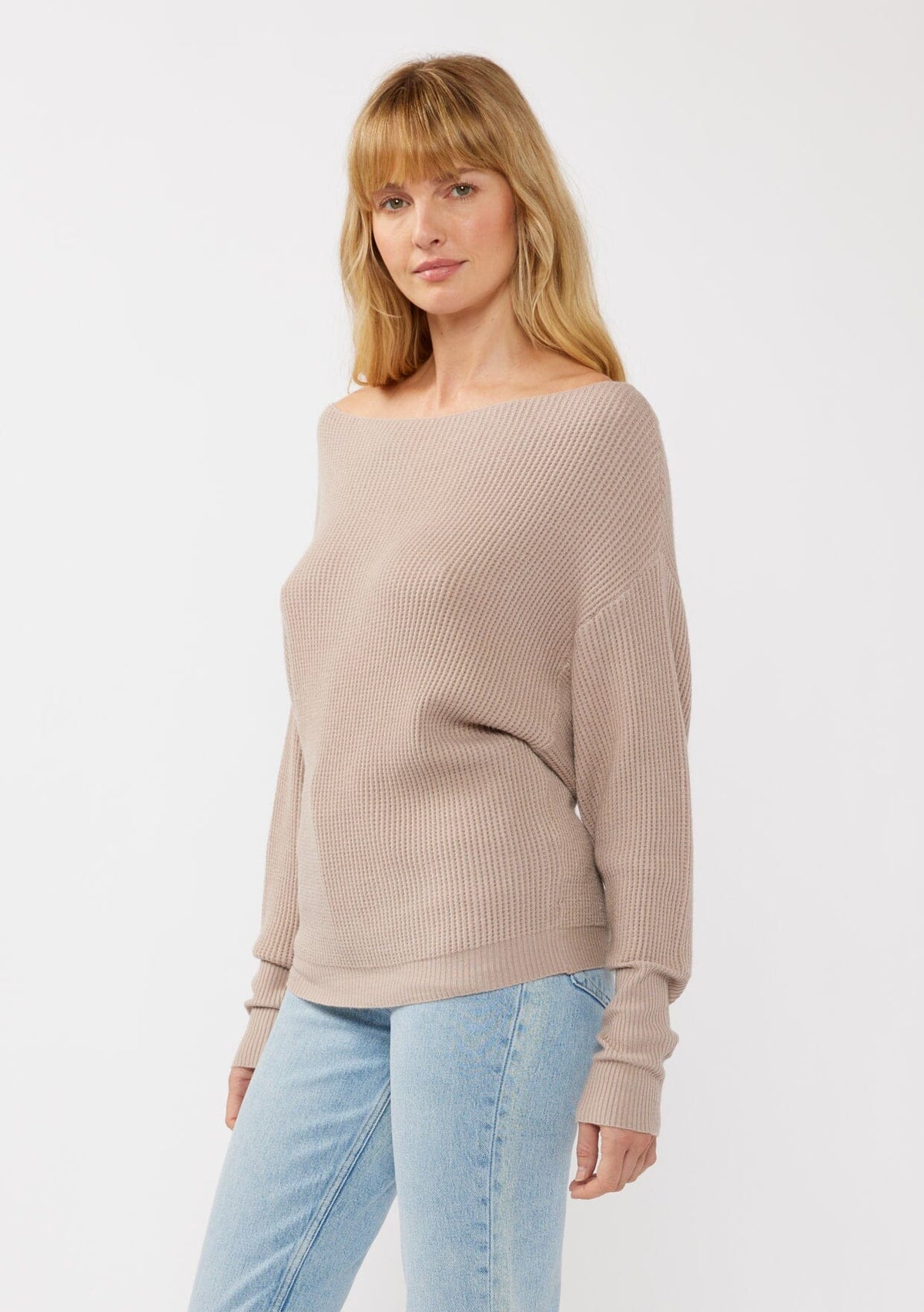 Snuggle Up Off Shoulder Sweater