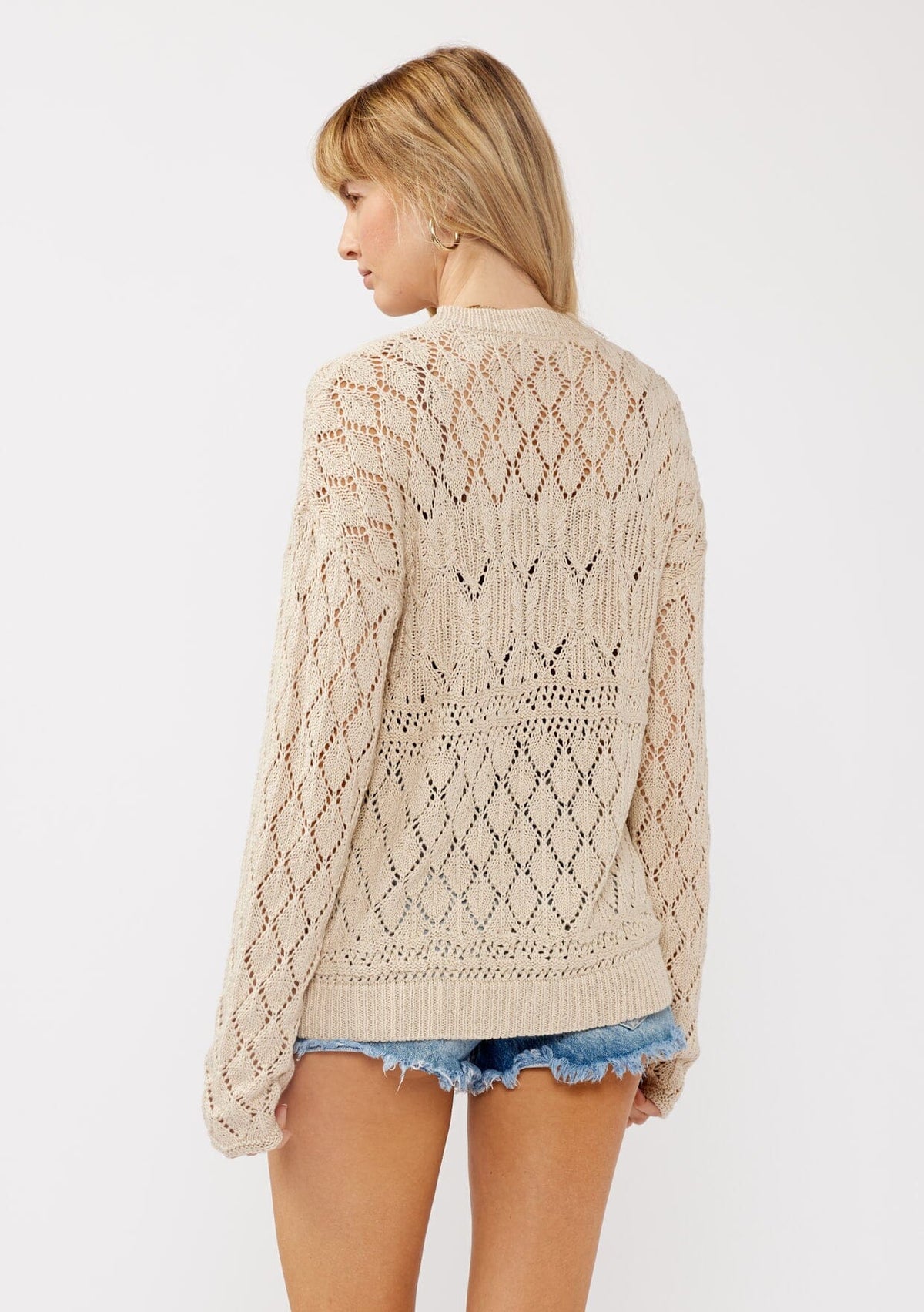 Out and About Pointelle Cardigan