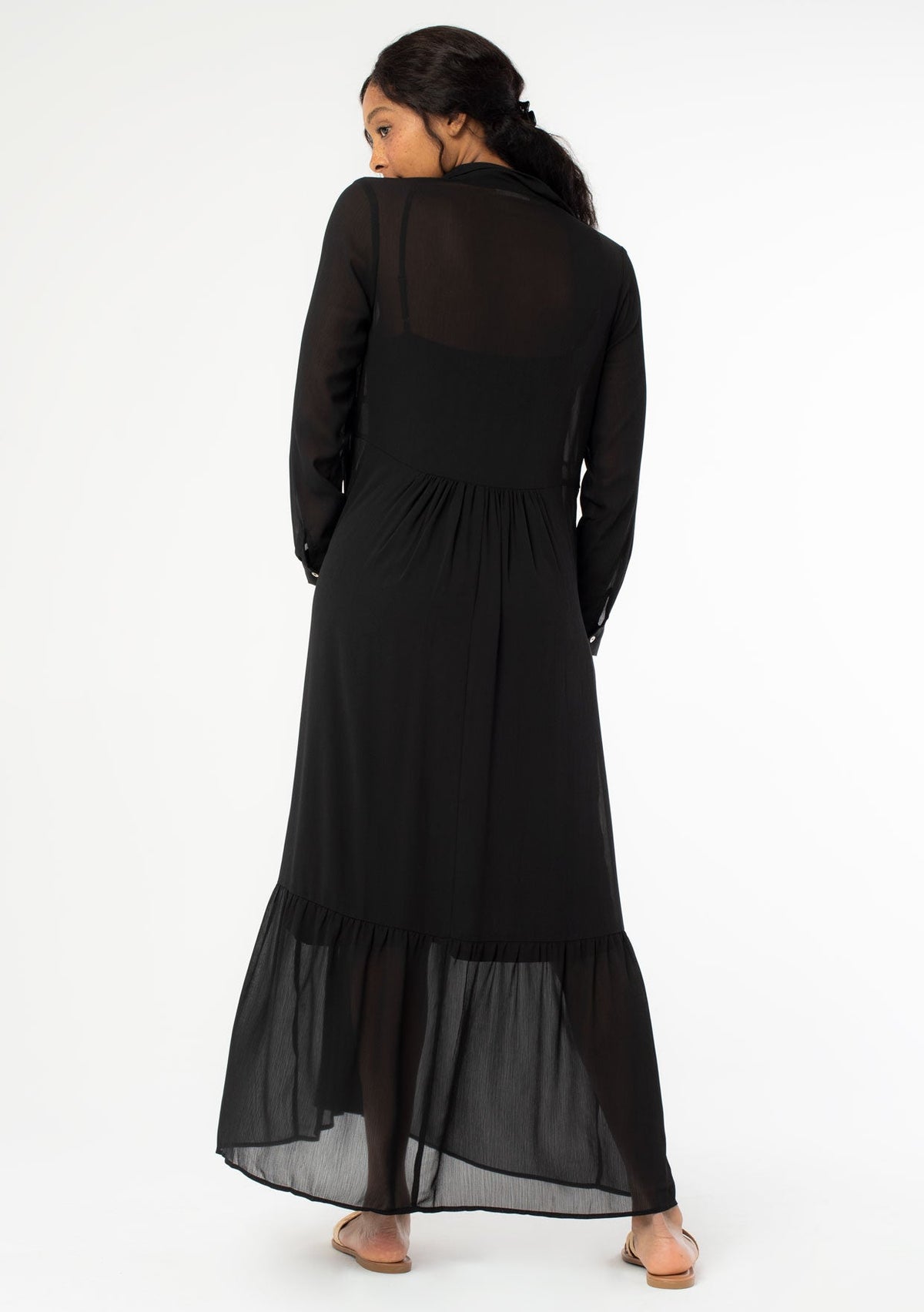 Float On Chiffon Maxi Dress