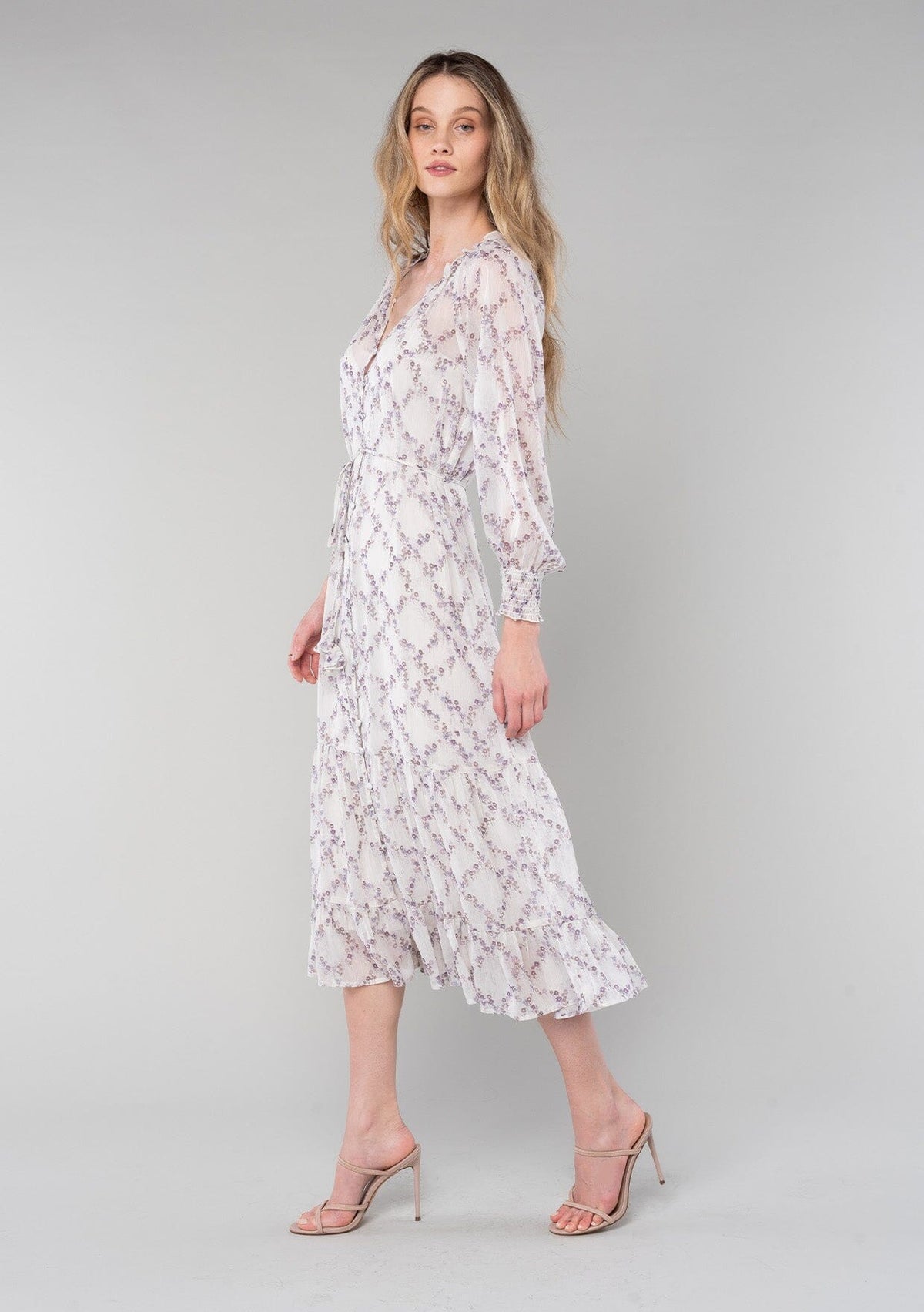 In The Garden Midi Dress