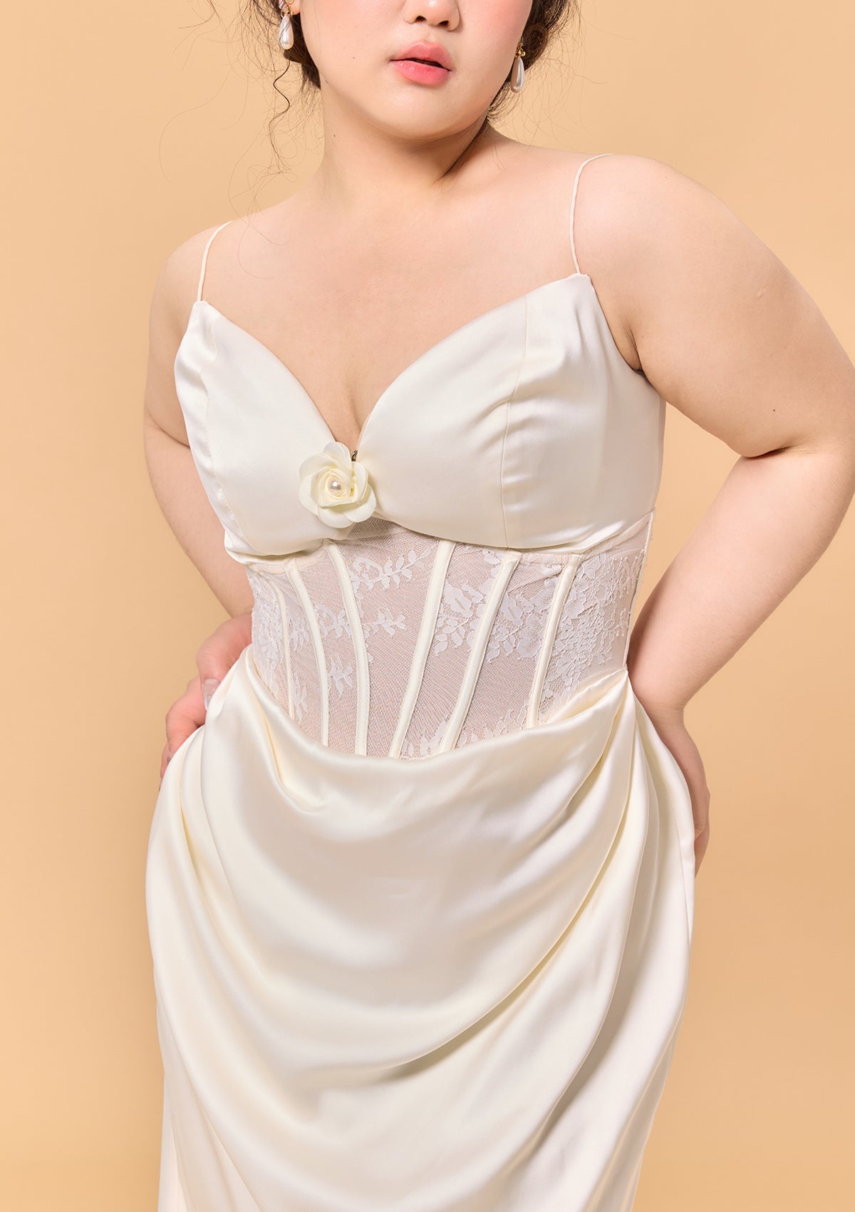 Curve & Plus "Enchanted" Corset Dress