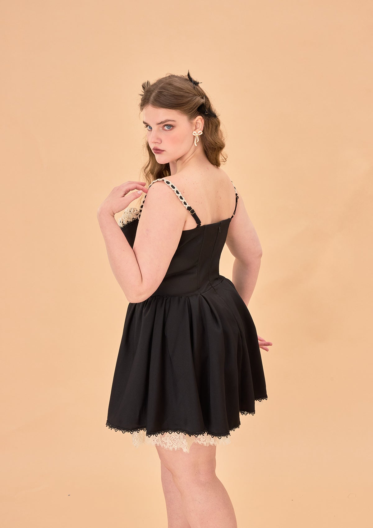（US Exclusive）Curve & Plus Kate the Schemer Corset Dress