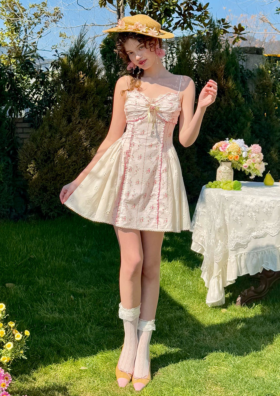 （US Exclusive）Rose Shaved Ice Dress