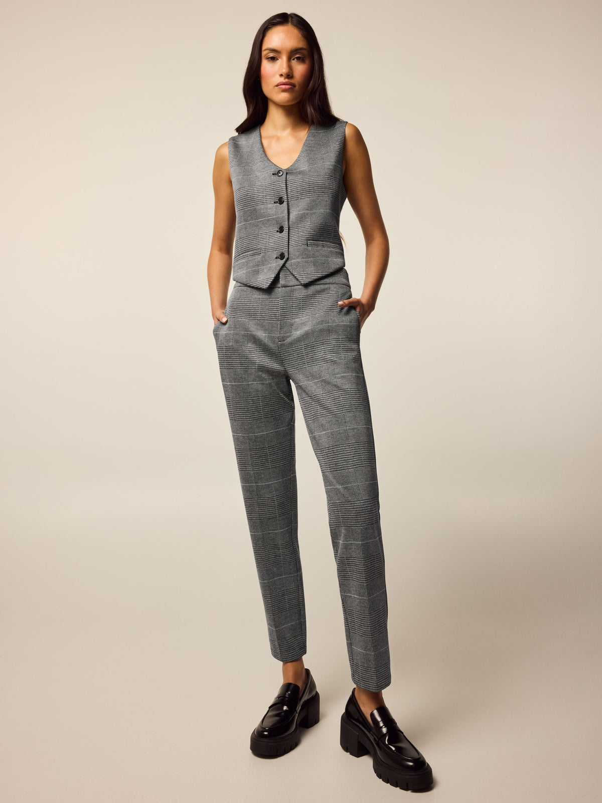 Glen Plaid Trouser