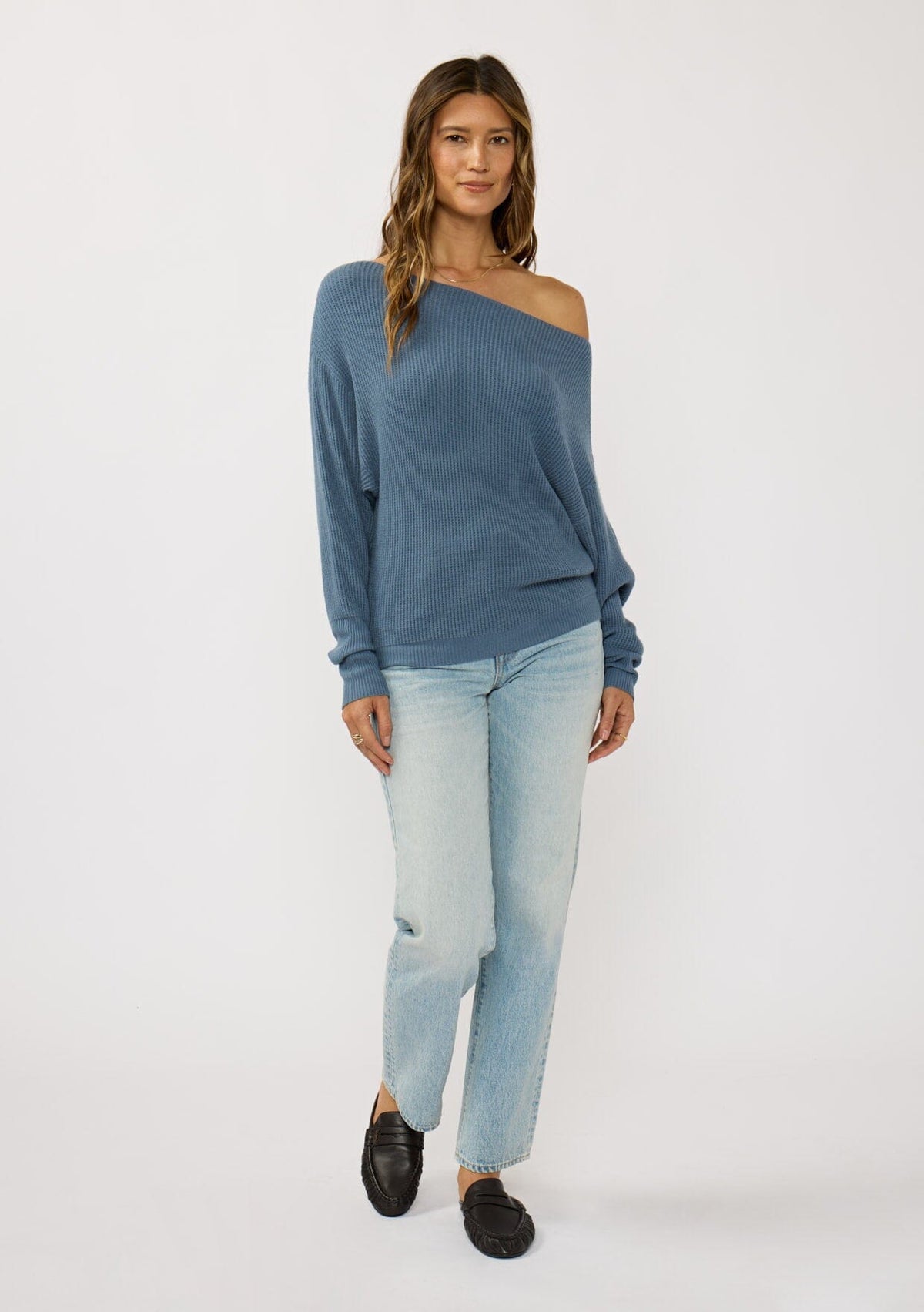 Snuggle Up Off Shoulder Sweater