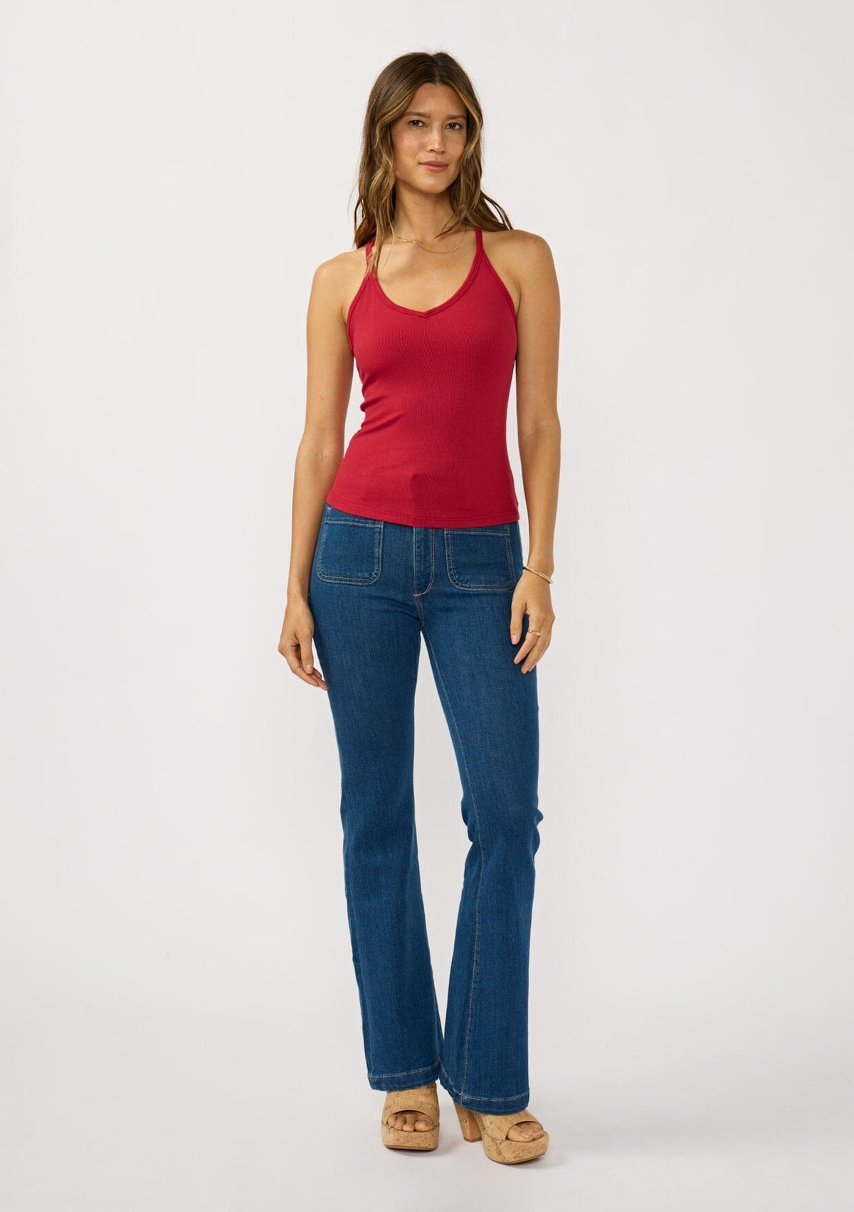 Dipped Luna Tank Top