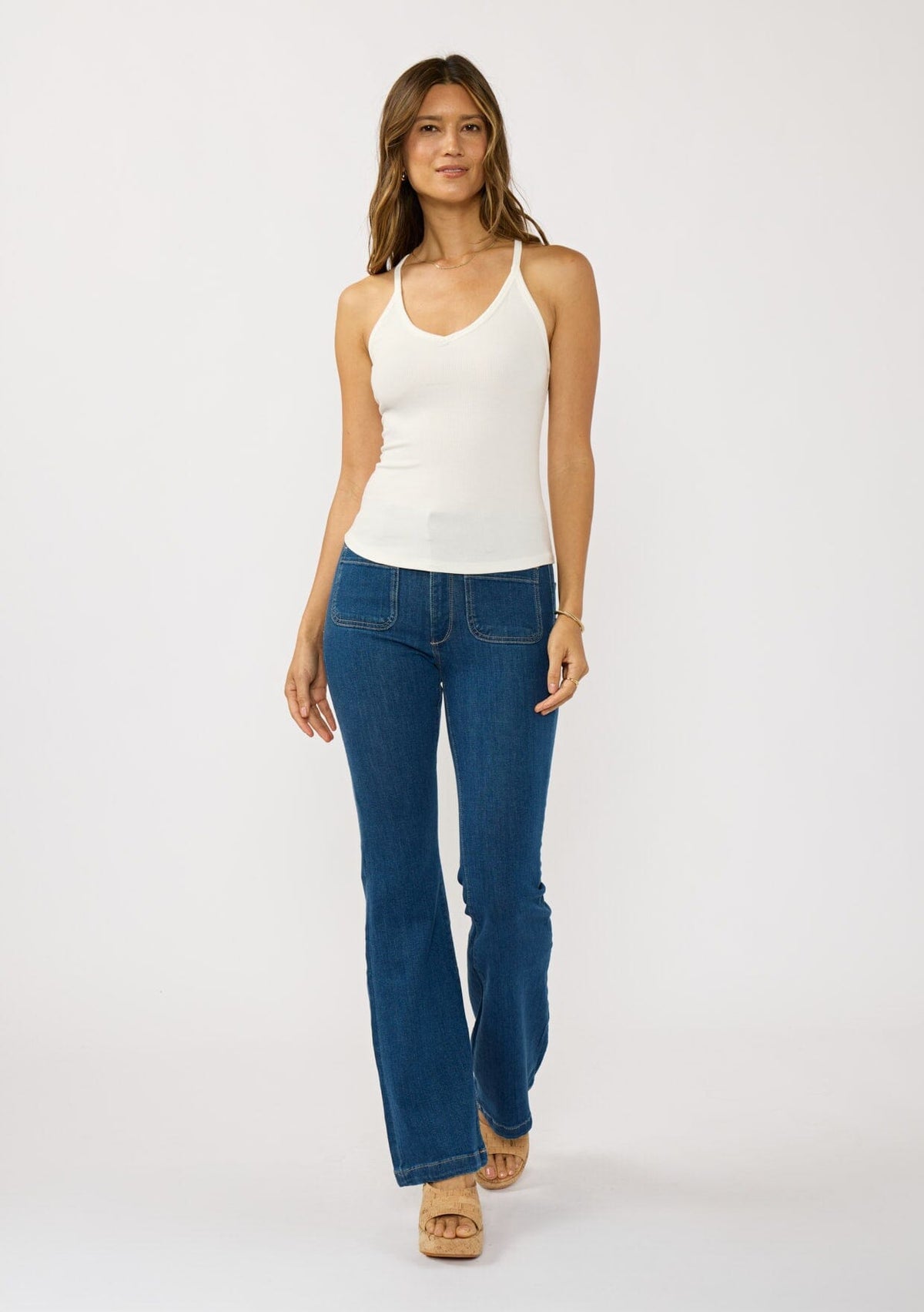 Dipped Luna Tank Top