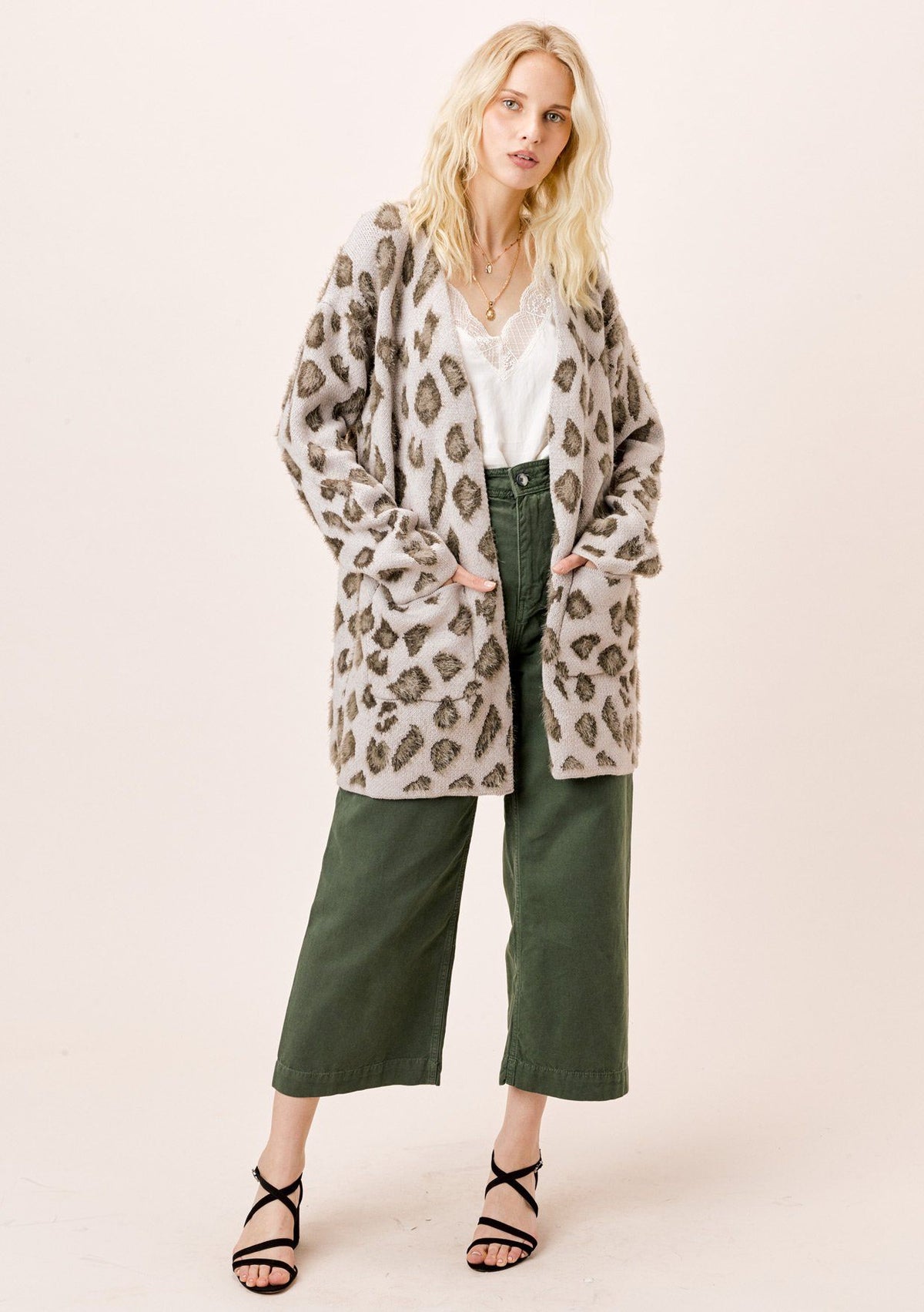 Lux Leopard Cardigan