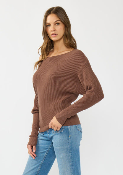 Snuggle Up Off Shoulder Sweater