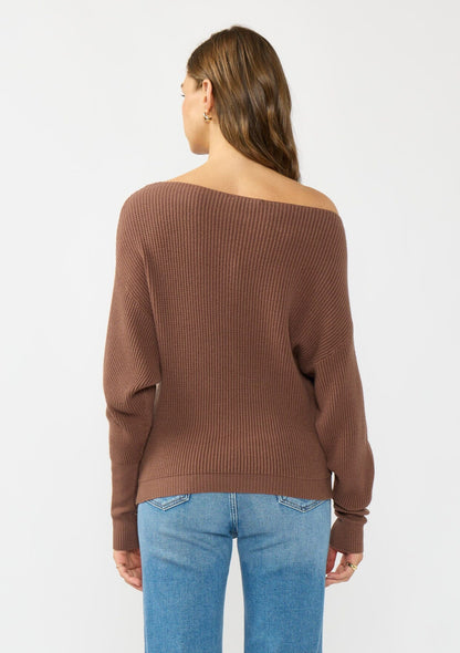 Snuggle Up Off Shoulder Sweater
