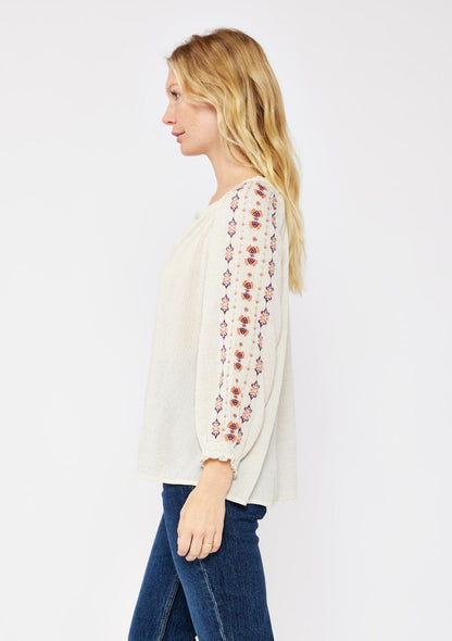 Nessie Embroidered Blouse