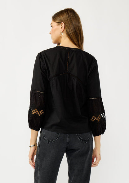 Rosalia Tie Front Top