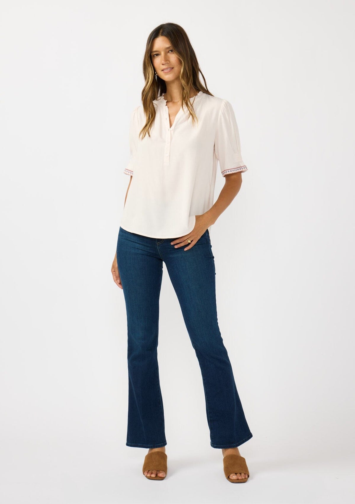 Corvina Puff Sleeve Top