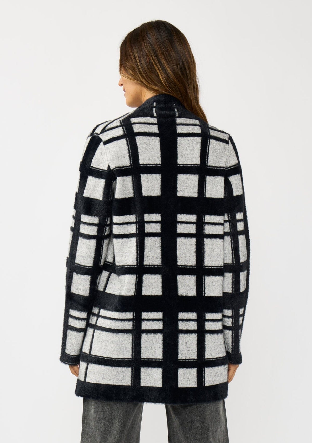Reese Plaid Cardigan