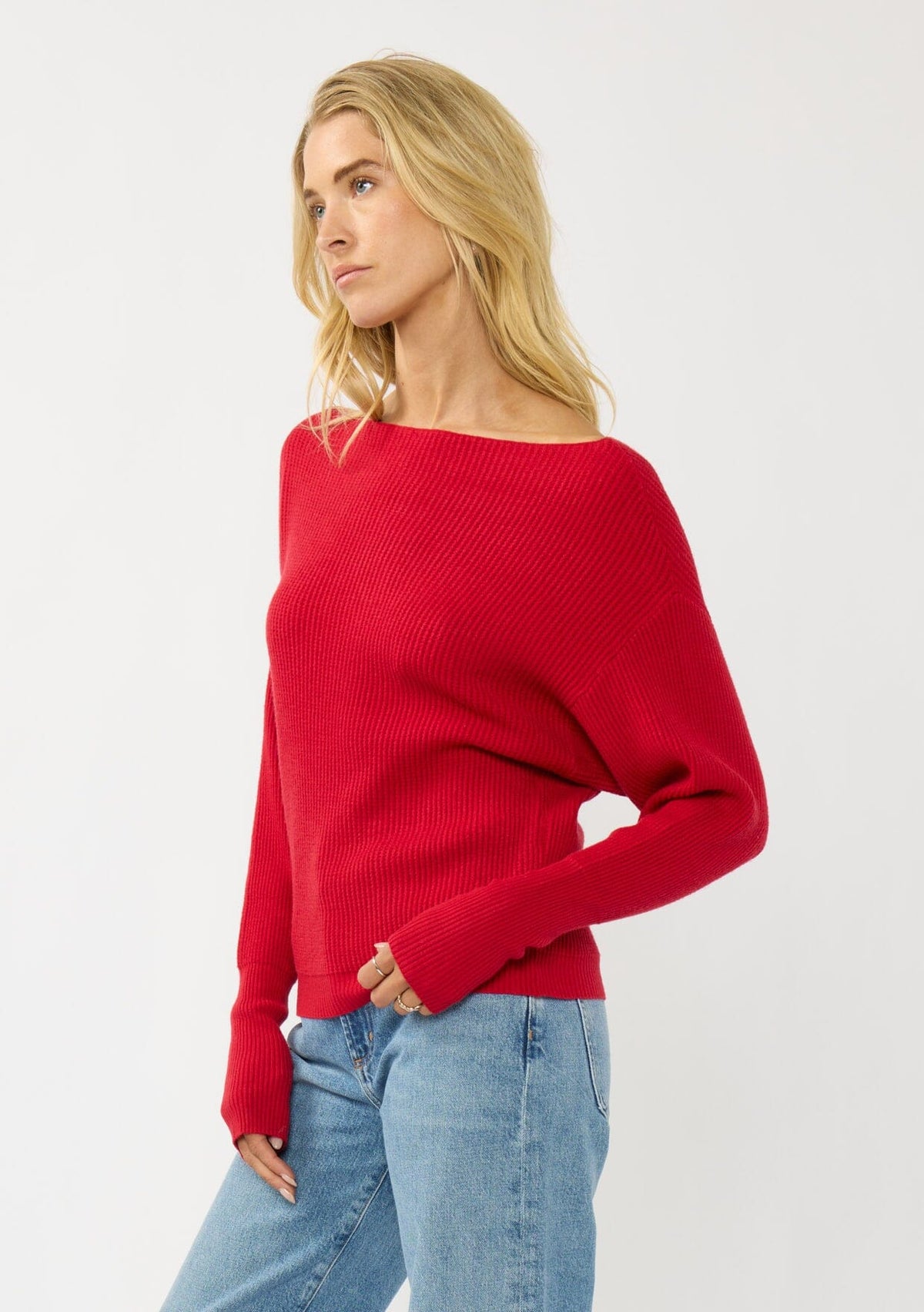 Snuggle Up Off Shoulder Sweater