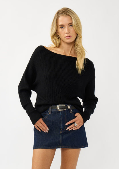 Snuggle Up Off Shoulder Sweater