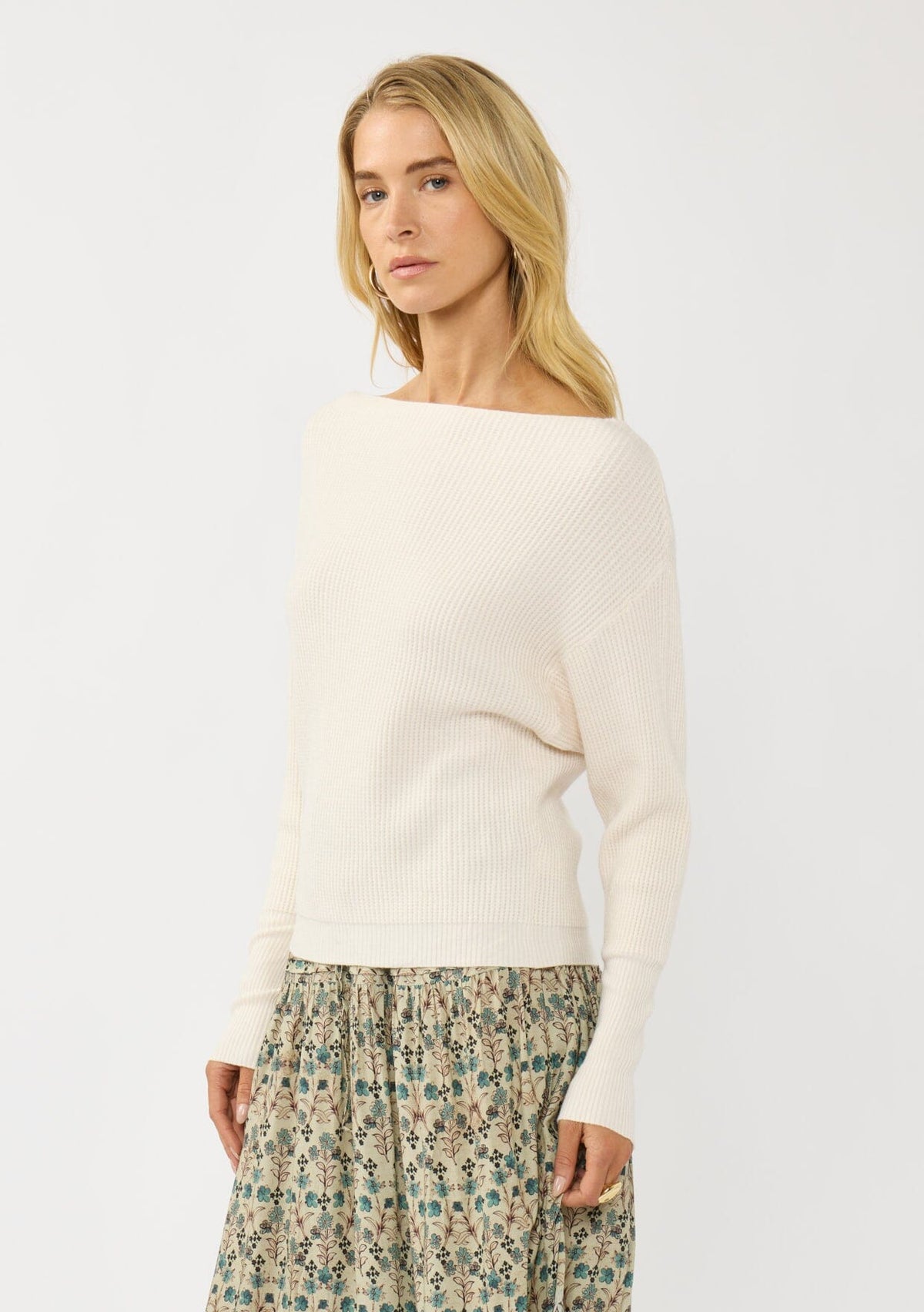 Snuggle Up Off Shoulder Sweater