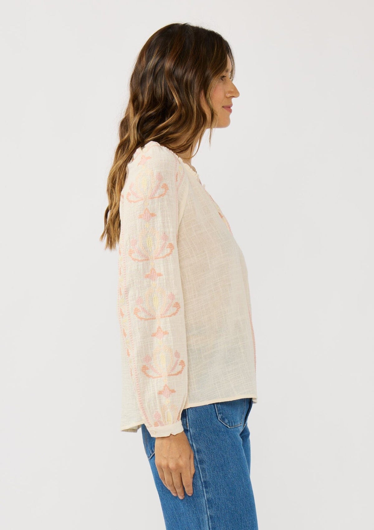 Quinn Embroidered Blouse