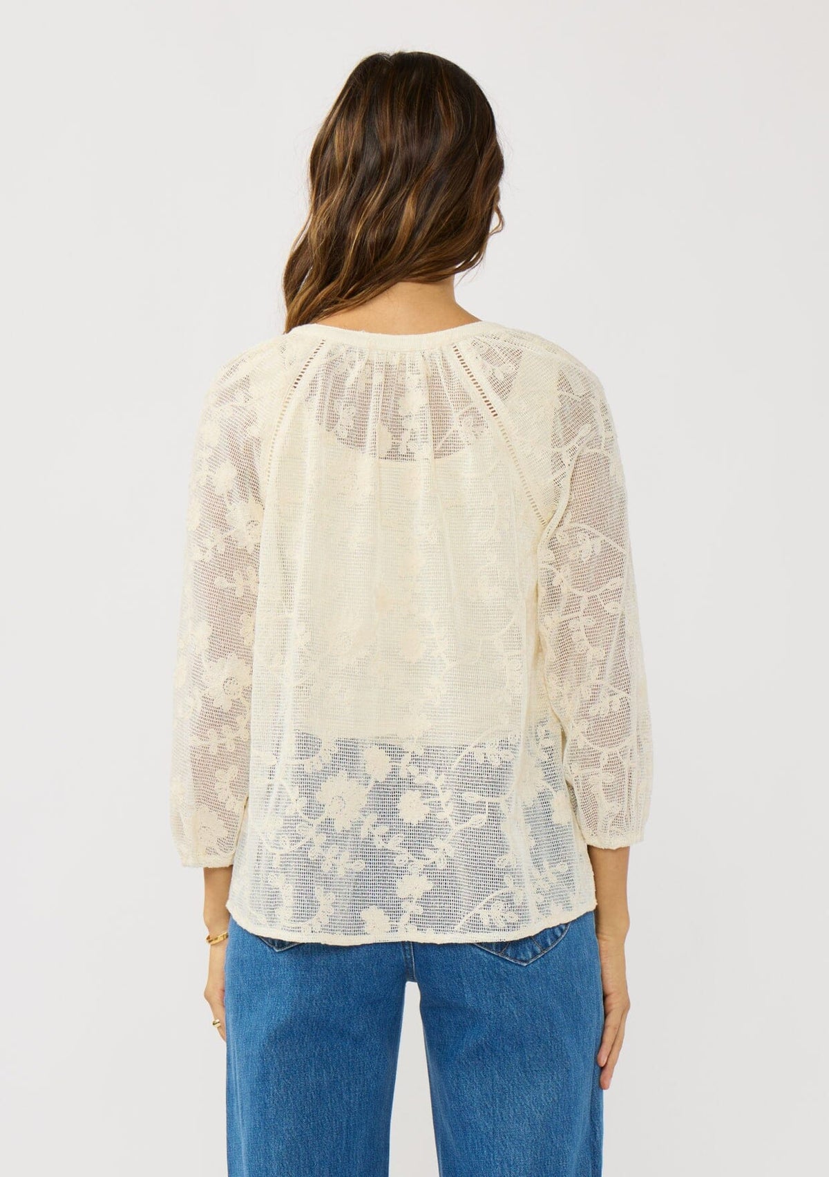 Kaelen Sheer Blouse