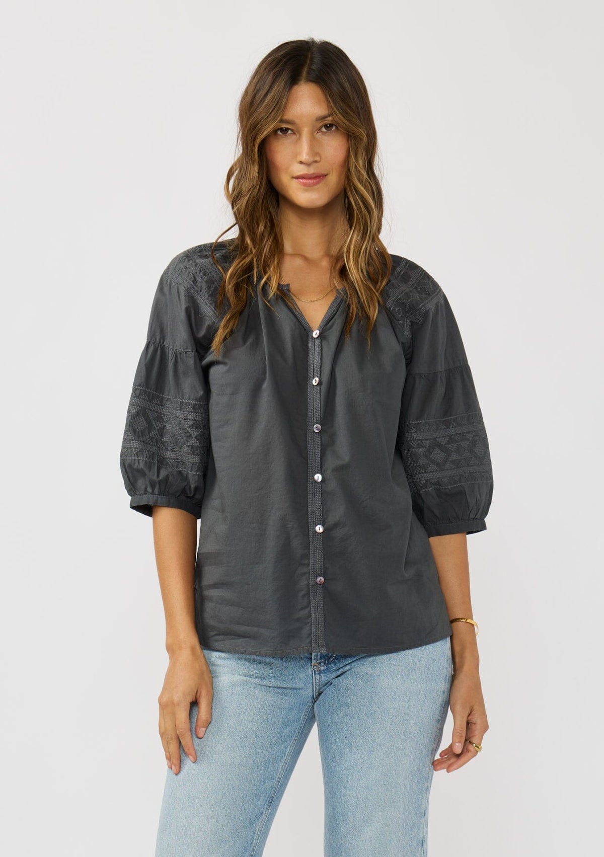Kayda Embroidered Blouse