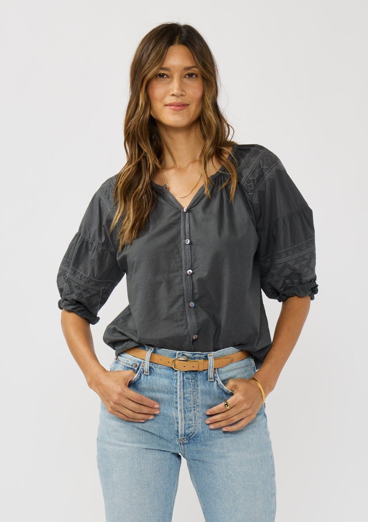 Kayda Embroidered Blouse