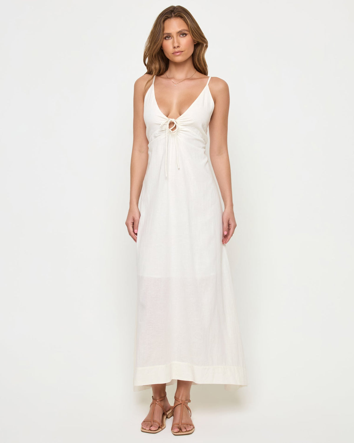 Mabel Maxi Dress - Cream