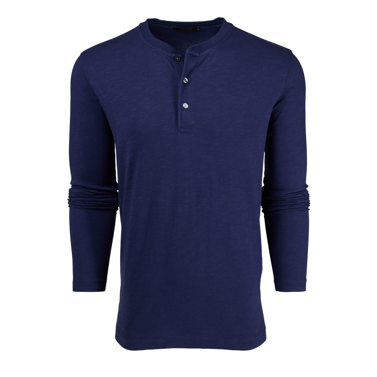 Alpha Slub Long Sleeve Henley