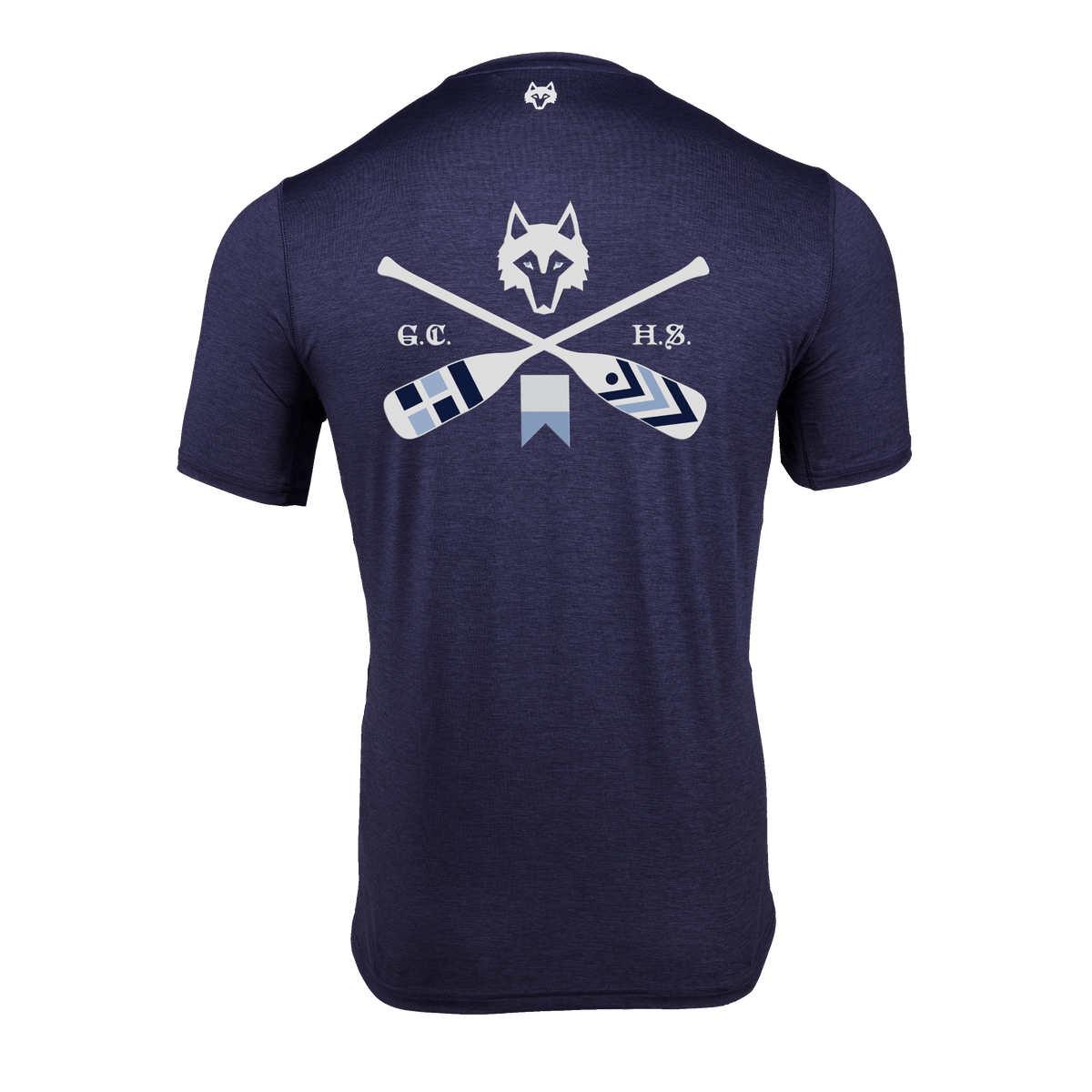 H.S. Crossed Paddles Guide Sport Short Sleeve Tee