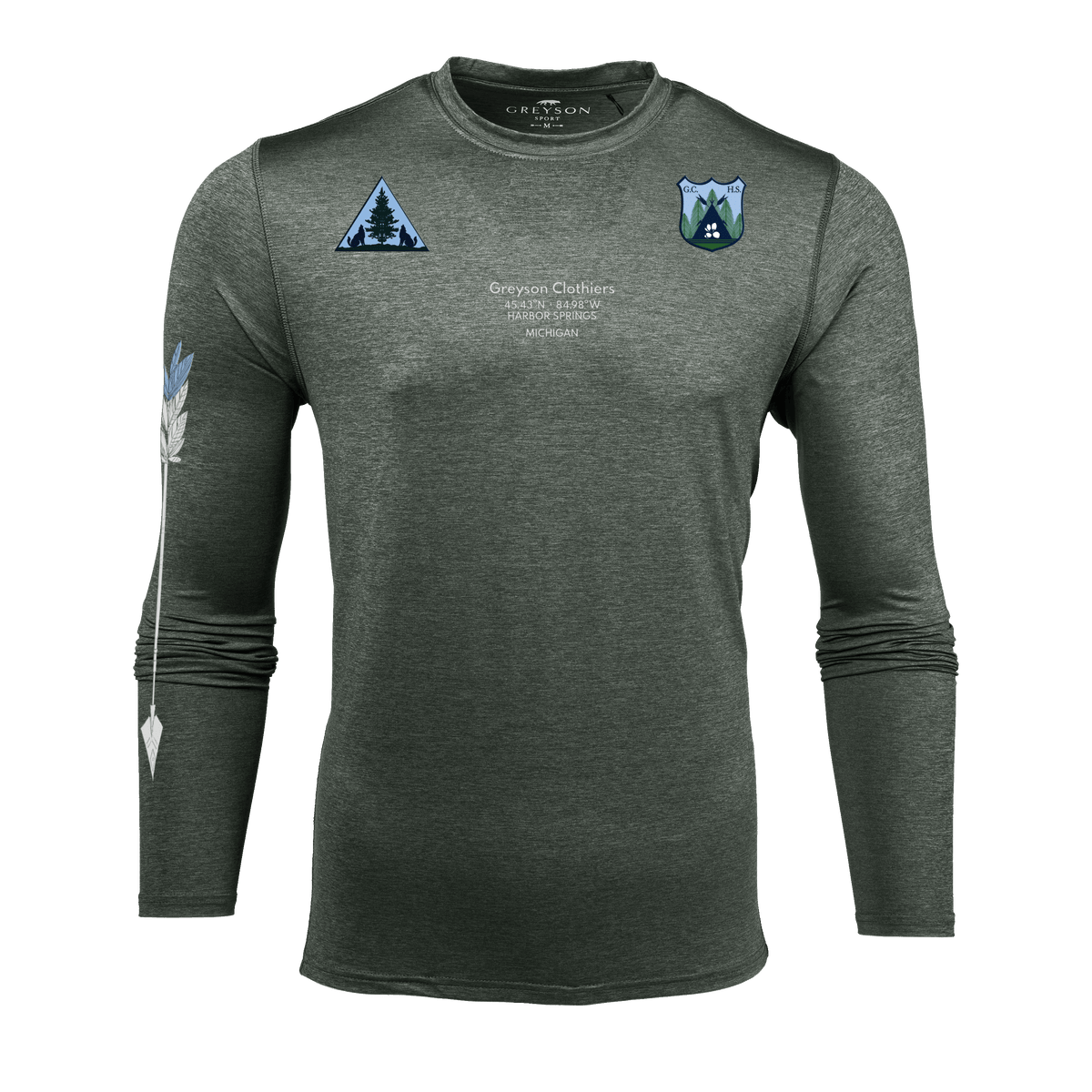 H.S. Arrow Guide Sport Long Sleeve Tee