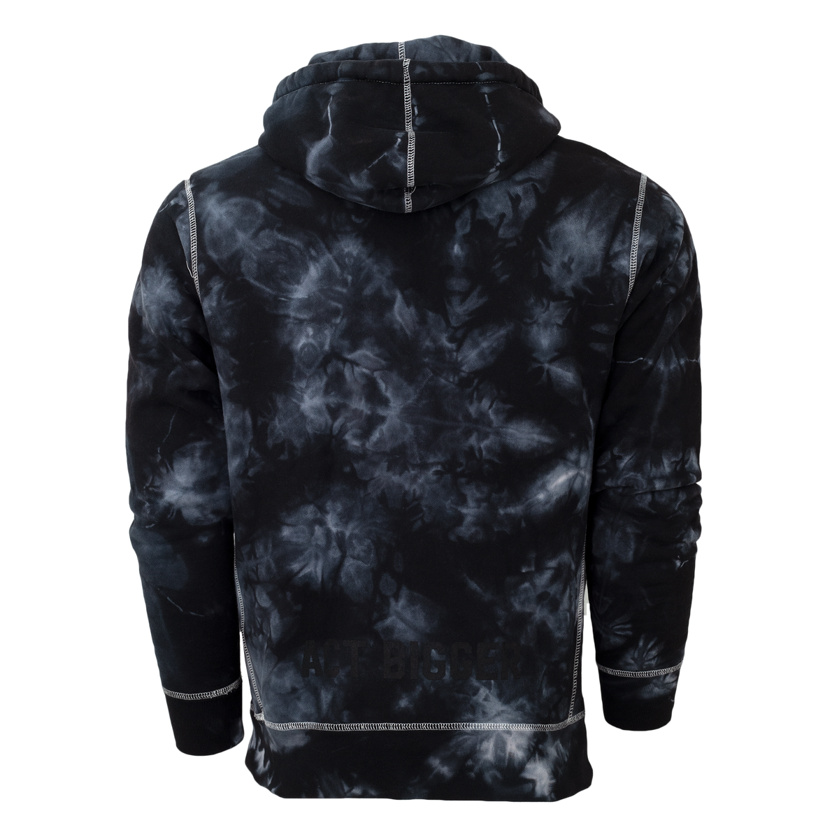Spirit Wolf Tie-Dye Fireside Hoodie