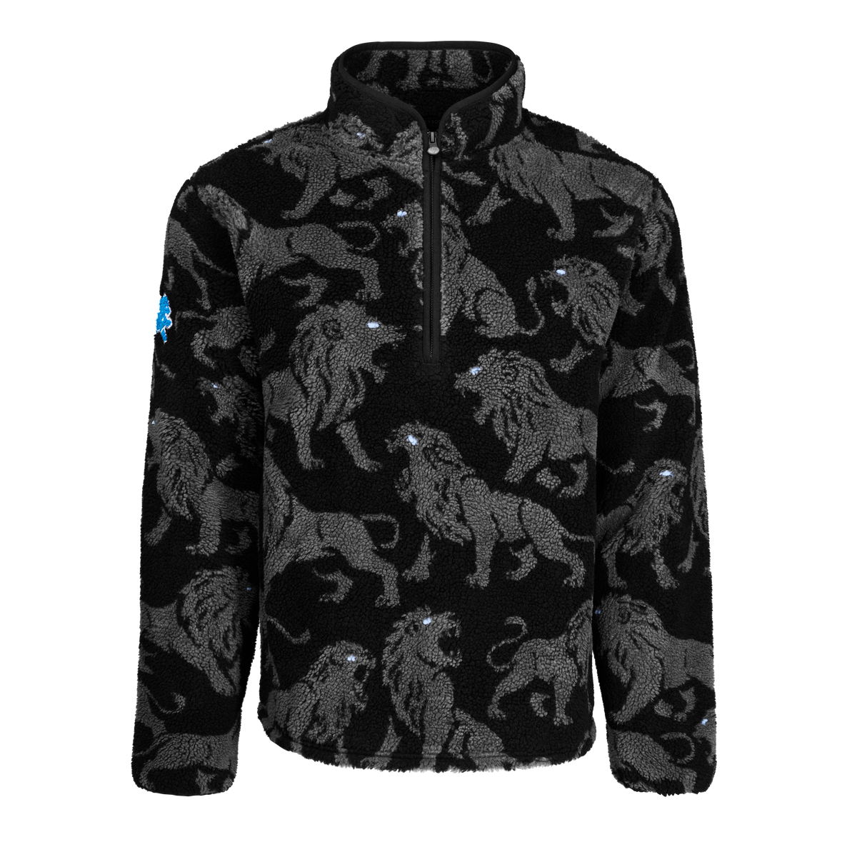 Detroit Lions Sherpa Half-Zip Jacket