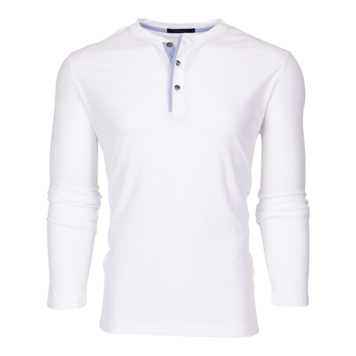 Alpha Slub Long Sleeve Henley