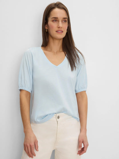 NZT Elbow Sleeve V-Neck Tee